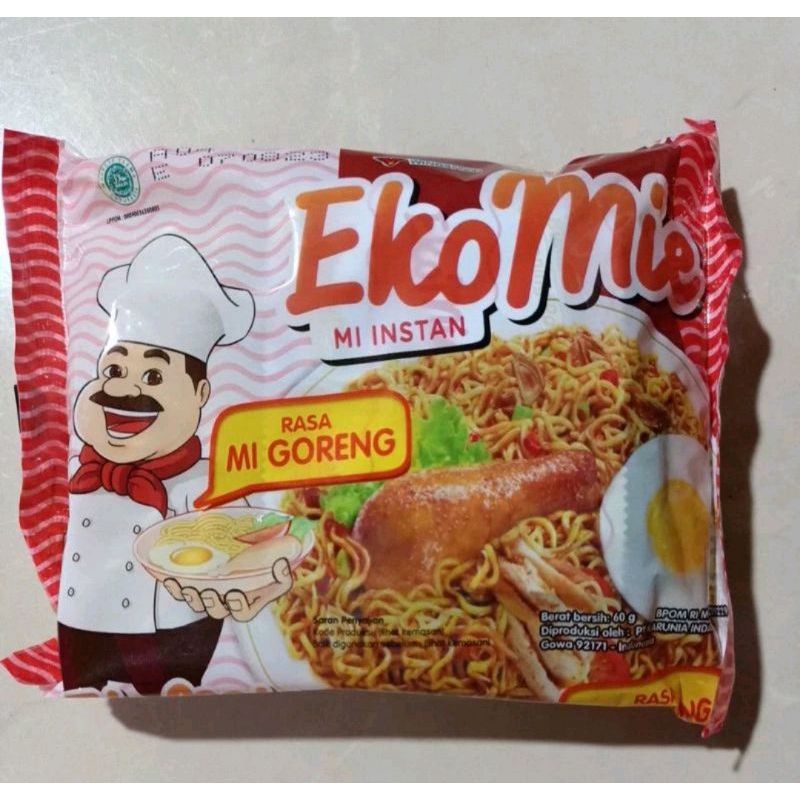 

Ekomie Eko mie Mi Instan murah Rasa Mi Goreng 60 Gram