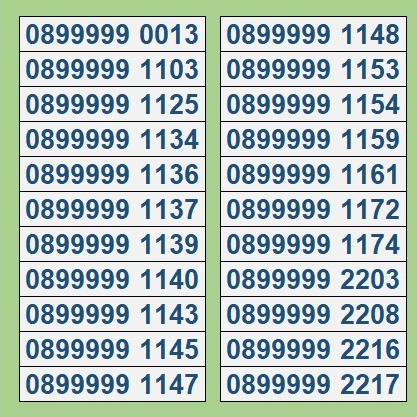 Request Nomor Cantik Tri (Khusus Tri)