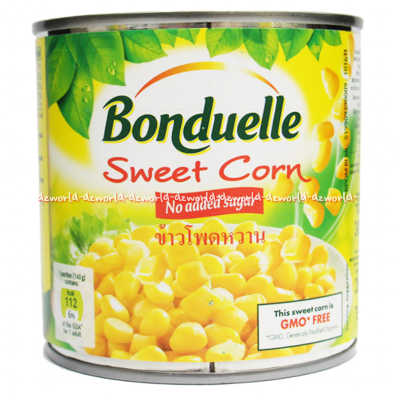 

Bonduelle 112gr Sweet Corn Gmo Free Tin Corns Jagung Manis Kemasan Kaleng Bonduele
