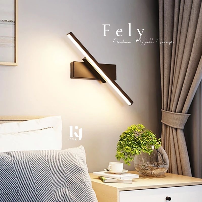 Fely Indoor Wall Lamp / Lampu Dinding Hias Rumah Indoor Wall Lamp 3 in 1 Color