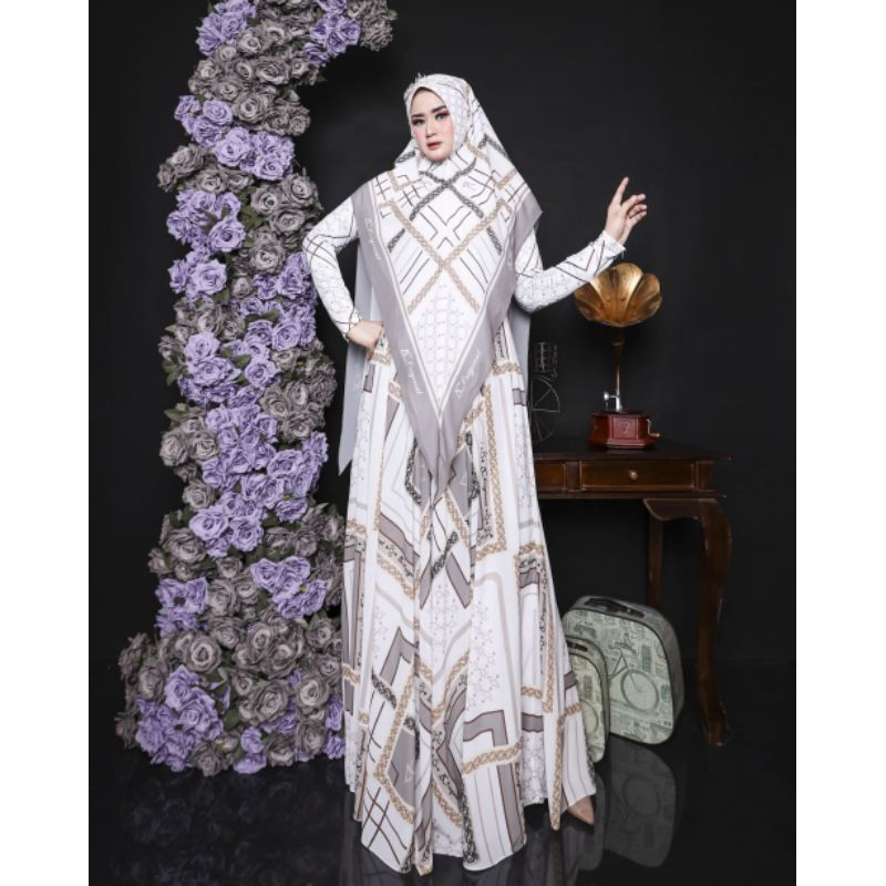 syar'i zayda  | set syar'i ceruty babydol |gamis premium