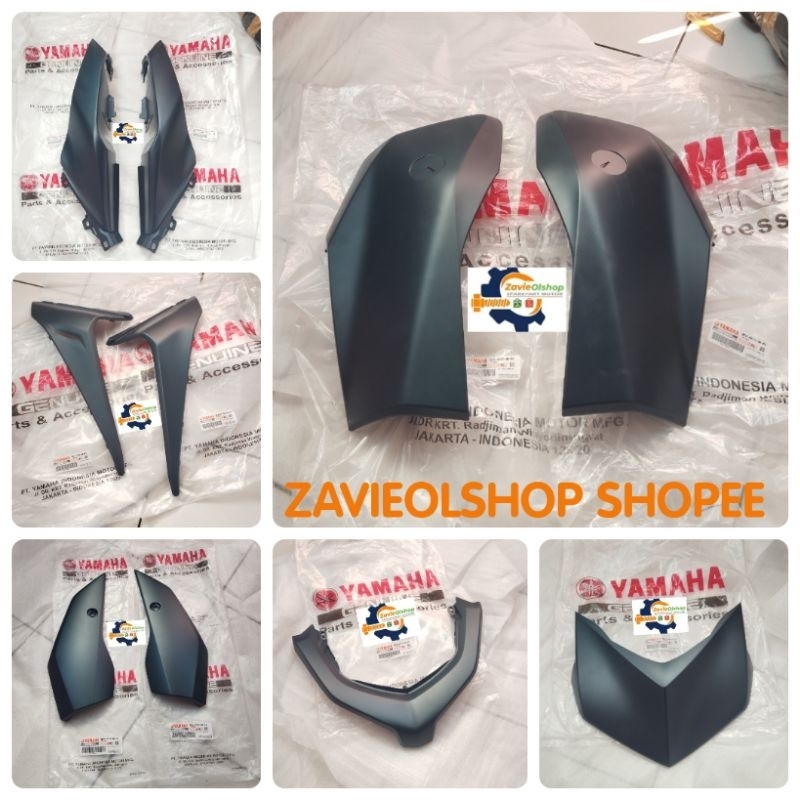 BODY HALUS YAMAHA NEW XMAX CONNECTED 2023 HIJAU DOFF ORIGINAL