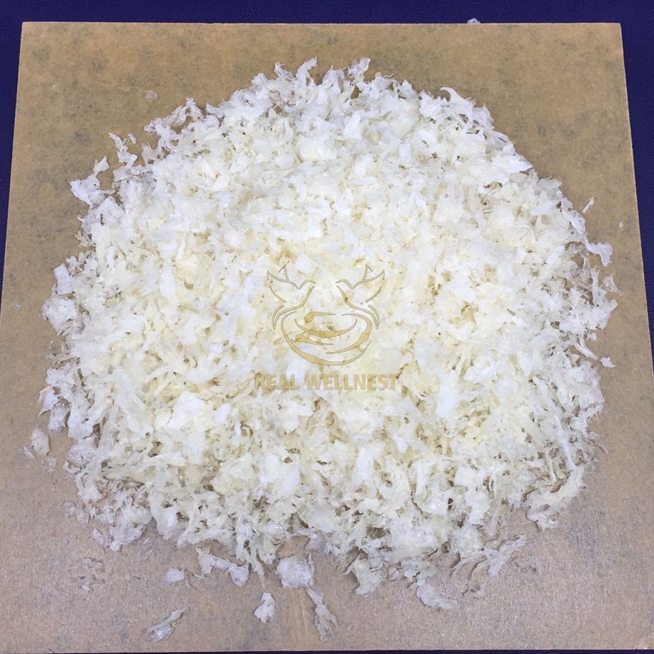 

KODE RYU150 Bird Nest / Sarang Burung Walet Bersih Hancuran Putih Alami Kalimantan Premium 1gram Kebersihan Kualitas Unggul