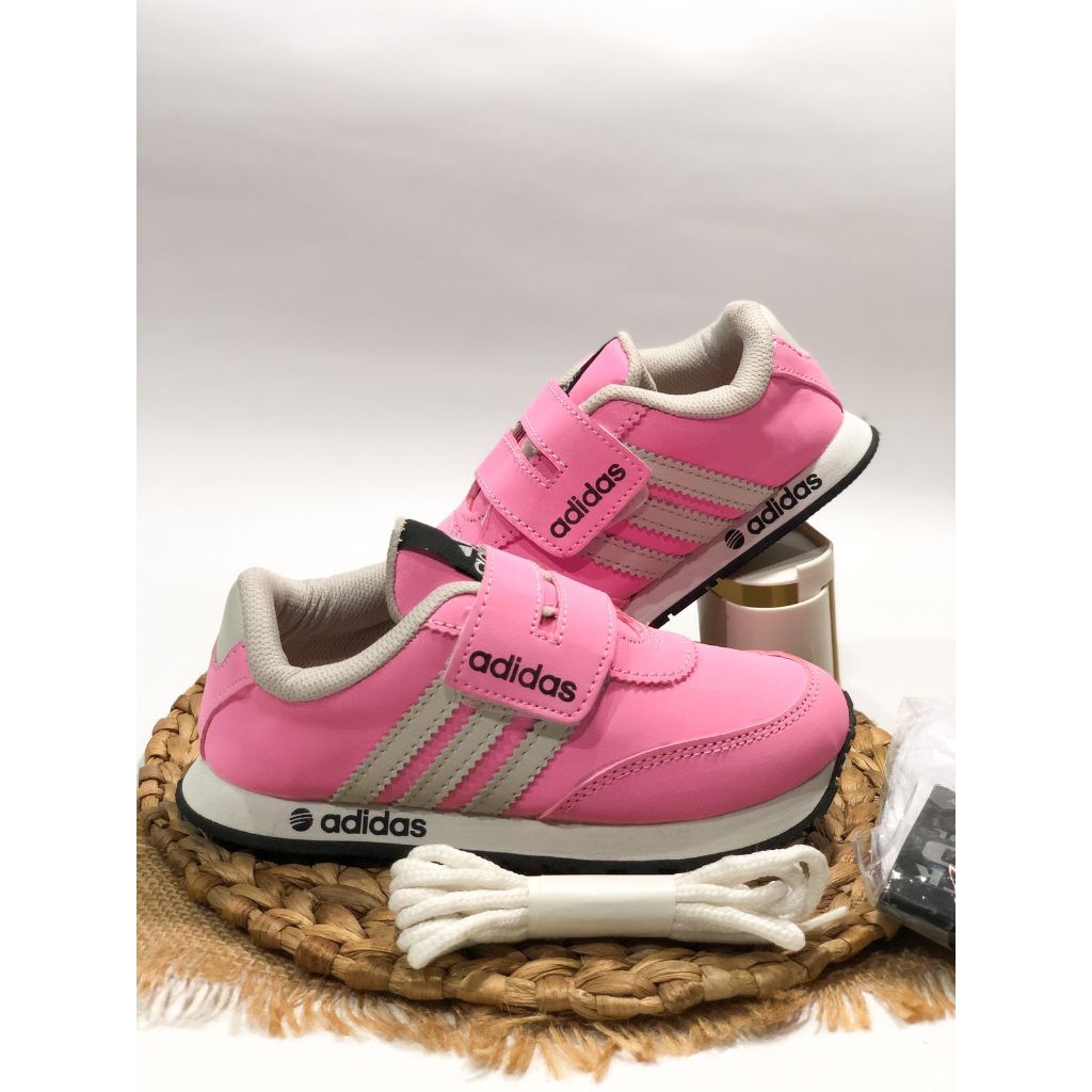 Sepatu Anak Adidas / Sepatu Adidas Cewek Cowok 1-10 Tahun Free Kaos kaki + BOX
