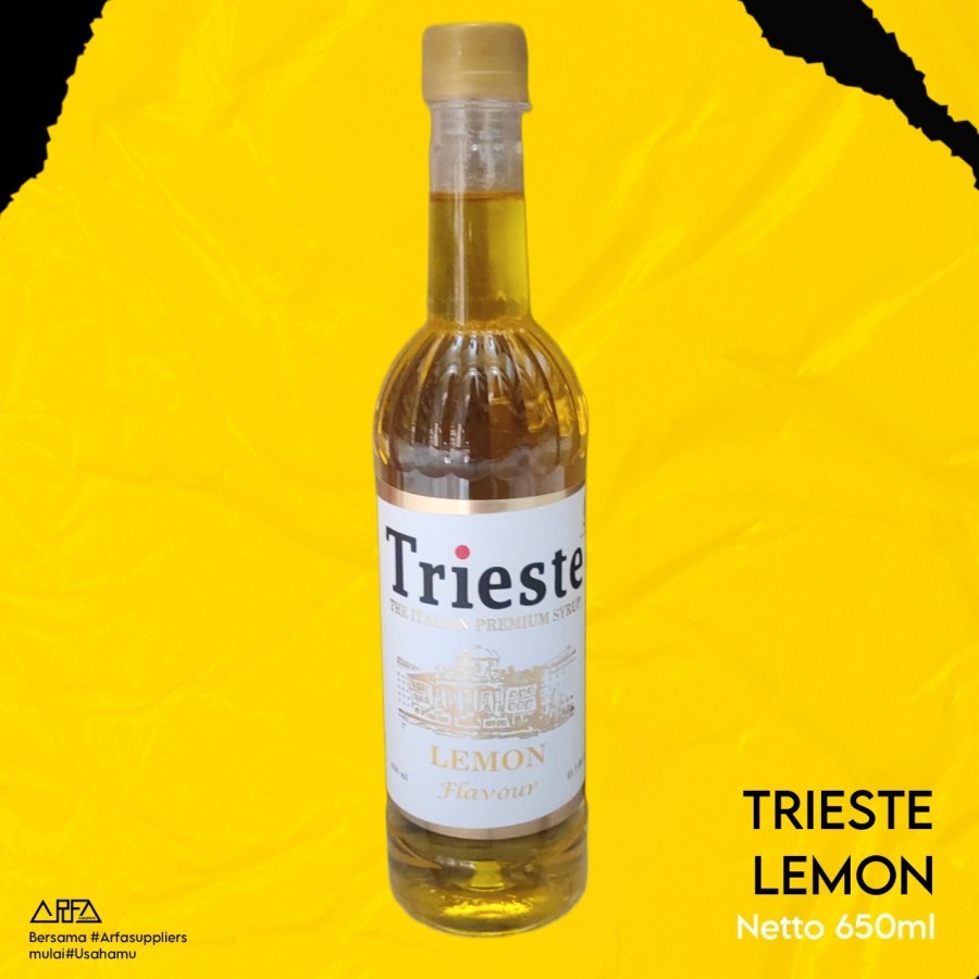 

Sirup Trieste Lemon 650ml