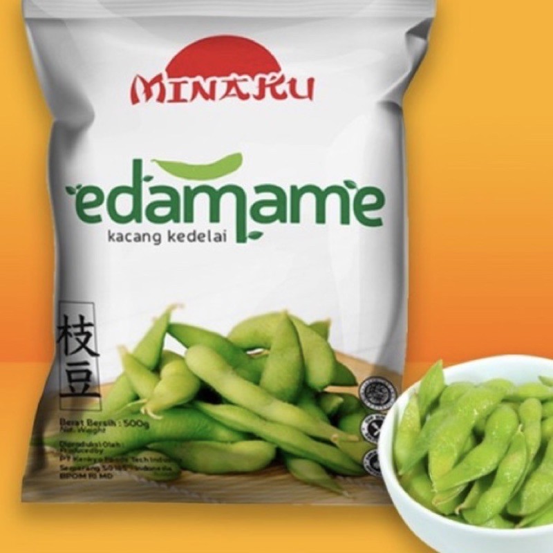 

Minaku Edamame/Daisabu Edamame 500gr kacang kedelai siap makan tanpa direbus