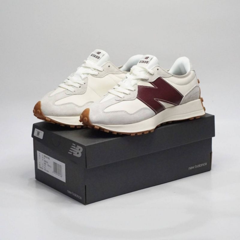 New Balance 327 Staud Burgundy