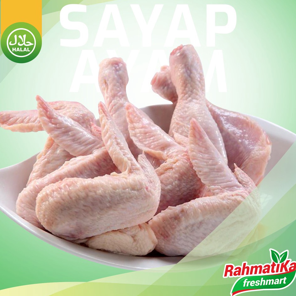 

KODE MLH607 Sayap Ayam Segar / Chicken Wings Fresh 1 Kg (Ayam Segar)