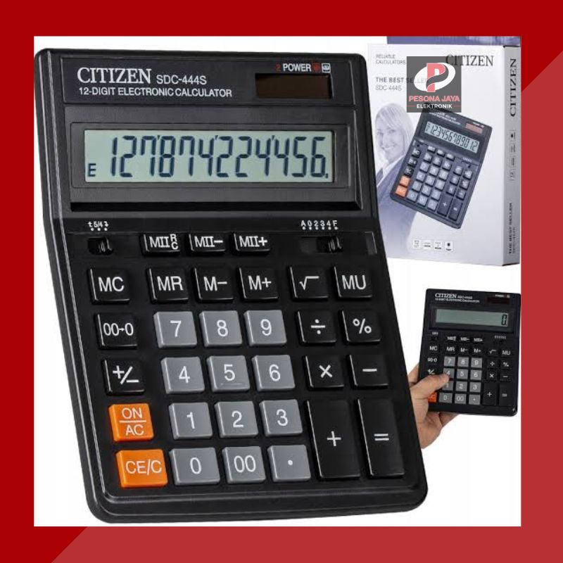 

Calculator Citizen 444S