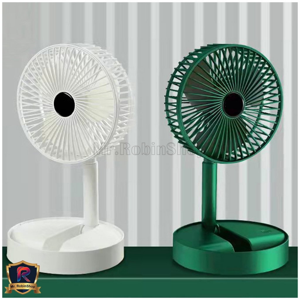 Foto Kipas angin dan lampu belajar  lipat portable stand / portable fan folding stand / Cooling Fan rechargeable