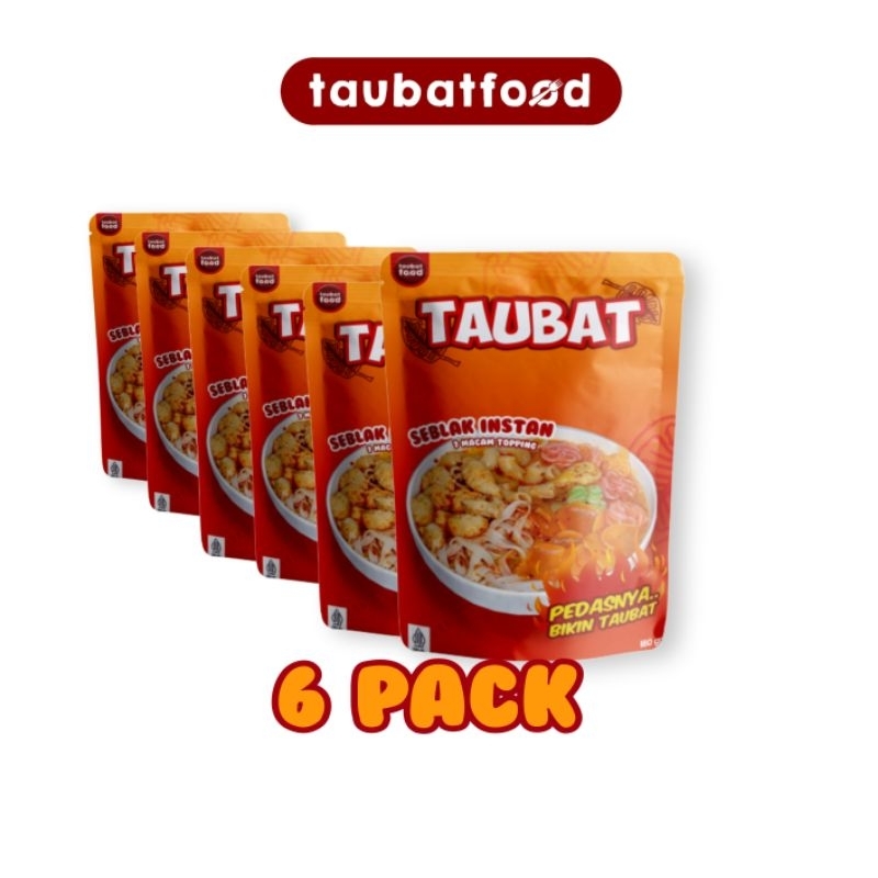 

PROMO!!! 6 PCS SEBLAK INSTAN TAUBATFOOD