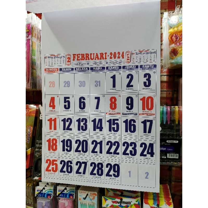 

kalender kerja medium notes 2024