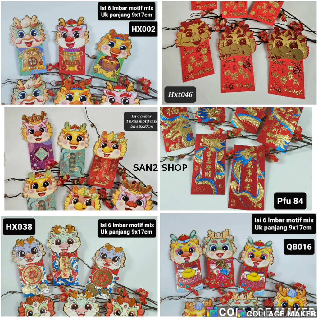 

ANGPAO IMLEK PREMIUM PANJANG DAN DOMPET SHIO NAGA 2024 HONGBAO IMLEK SHIO NAGA 2024 ANGPAO IMLEK ELEGEN