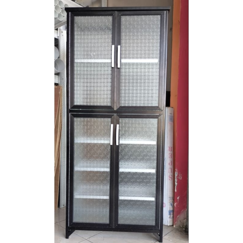 RAK SEPATU SANDAL DAN HELM ALUMINIUM