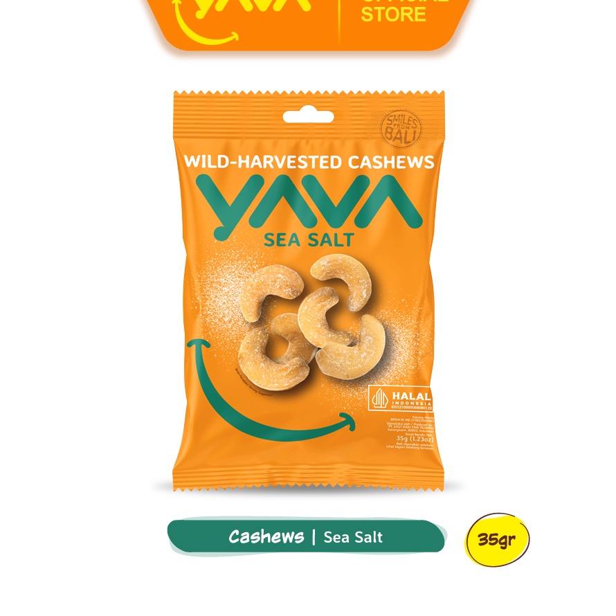 

Seller YAVA Cashew SeaSalt 35g