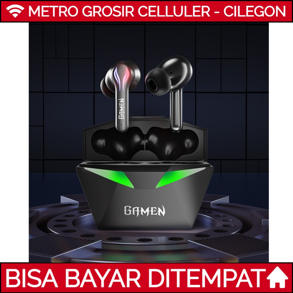 Gaming TWS Gamen Sirens 2 Bluetooth 5.0 Resmi/Headset Gaming Bluetooth