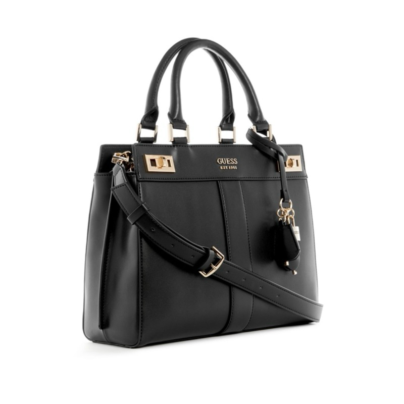 Tas Katey Luxury Satchel Large PU Leather Crossbody Guess