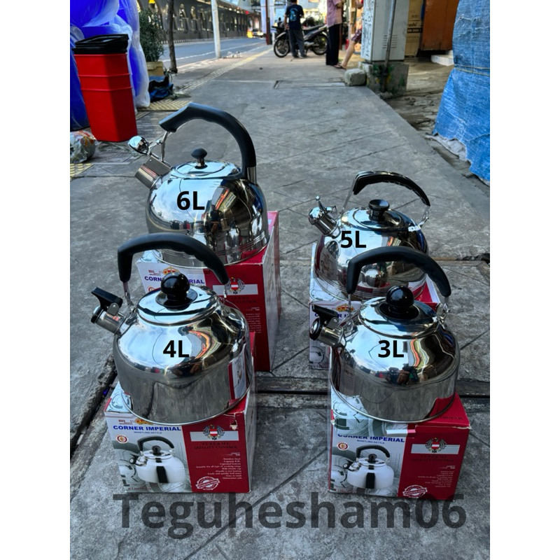 TEKO BUNYI STAINLESS | KETTLE SIUL IMPERIAL STAINLESS STEEL / TEKO BUNYI / TEKO MURAH