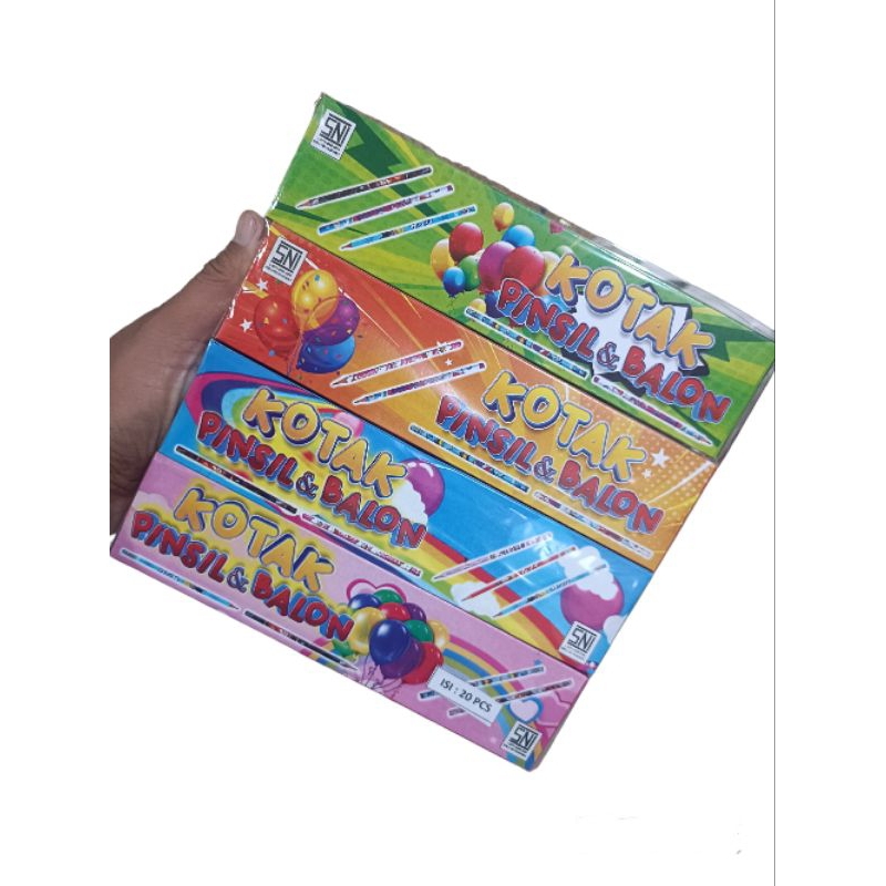 

20PCS KOTAK KADO PENSIL BERHADIAH