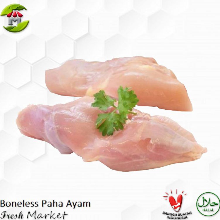 

KODE LRL205 Boneless Paha Ayam Fillet 1 Kg