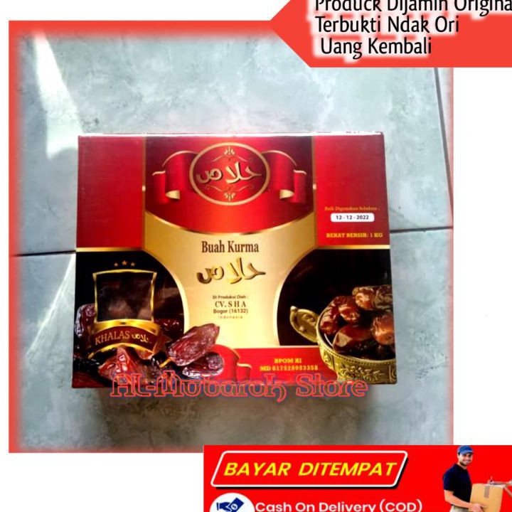 

Bestseller KURMA KHALAS GOLDEN DATES 1KG 1 KG