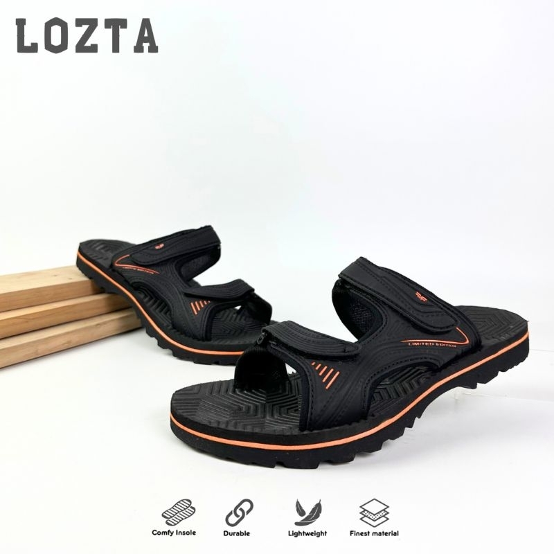 Sendal Karet Pria Empuk LOZTA Urbanchic Sandal Selop Elegant Kekinian