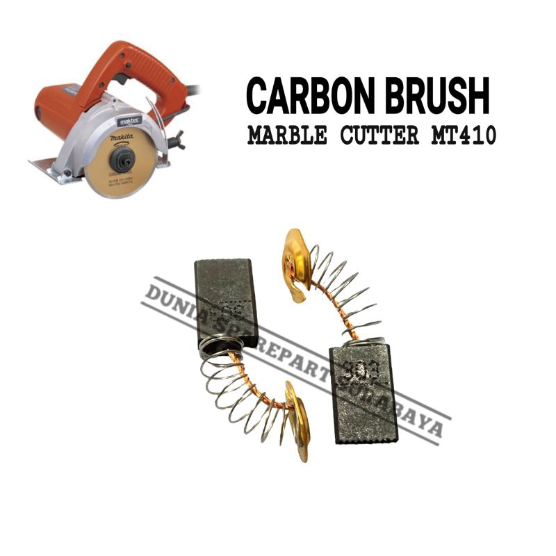 BROSTEL CARBON BRUSH FOR MESIN MARBLE CUTTER MAKTEC MT410 / BOSTEL COAL MESIN POTONG KERAMIK MAKTEK 