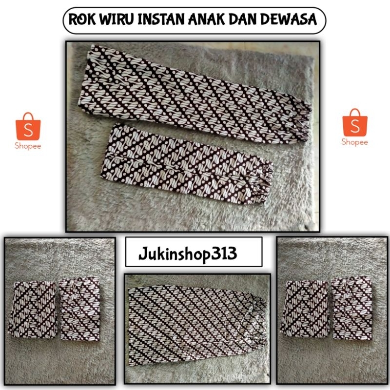 Rok Jarik Kebaya Batik Anak Dewasa