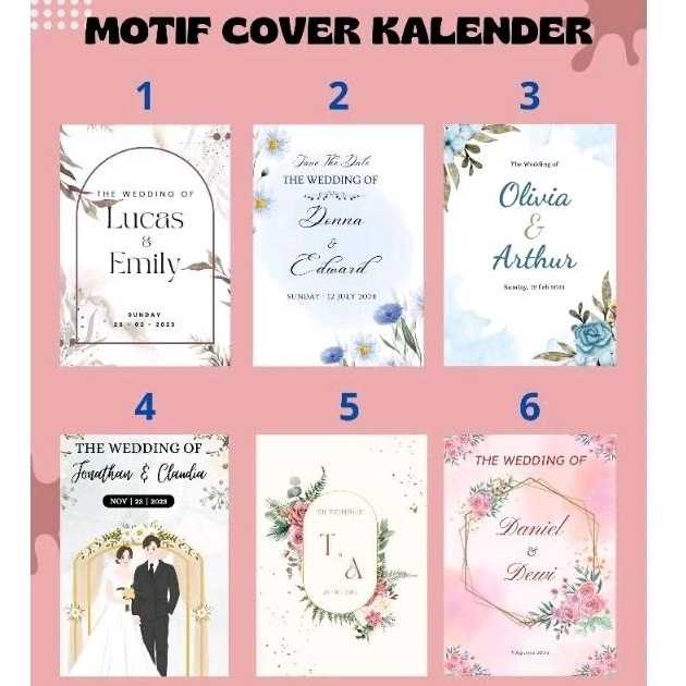 

KALENDER MINI 2025 / SOUVENIR PERNIKAHAN, ULTAH, KHITANAN, PESTA