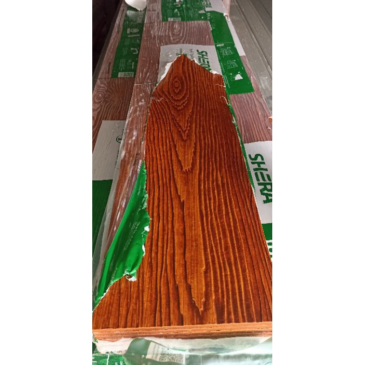 Hot Lisplang GRC/papan GRC motif serat kayu Shera 1meter x 20cm / Custom