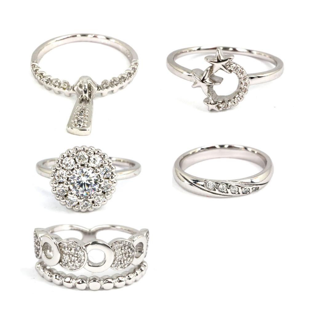 Xuping Cincin Wanita putih