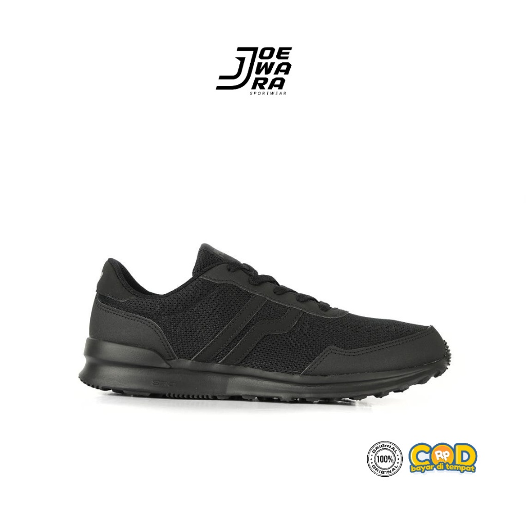 PIERO CITY CORE 2023 ALL BLACK SEPATU CASUAL SNEAKERS ORIGINAL