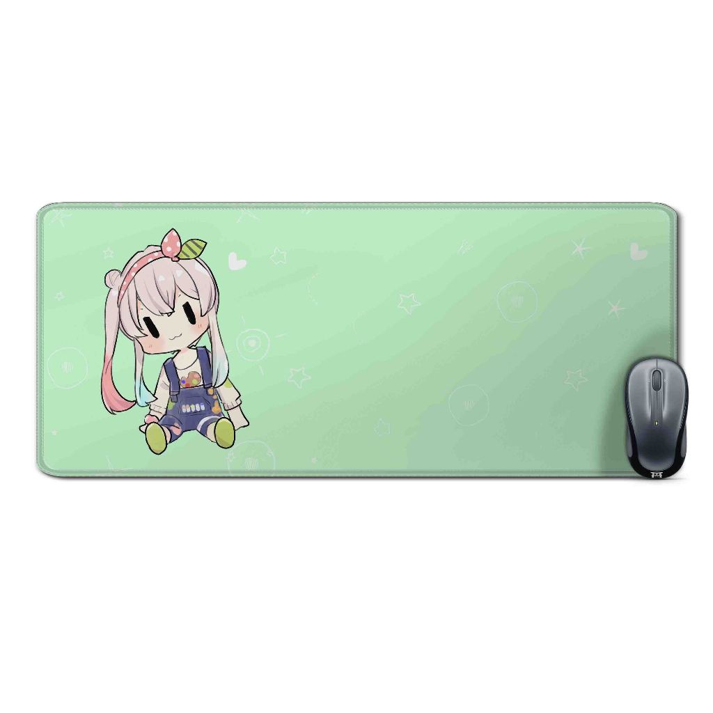 Deskmat mousepad extended anime vtuberAIRANI IOFIFTEEN DOLL-HOLO IDmaterial Rubber