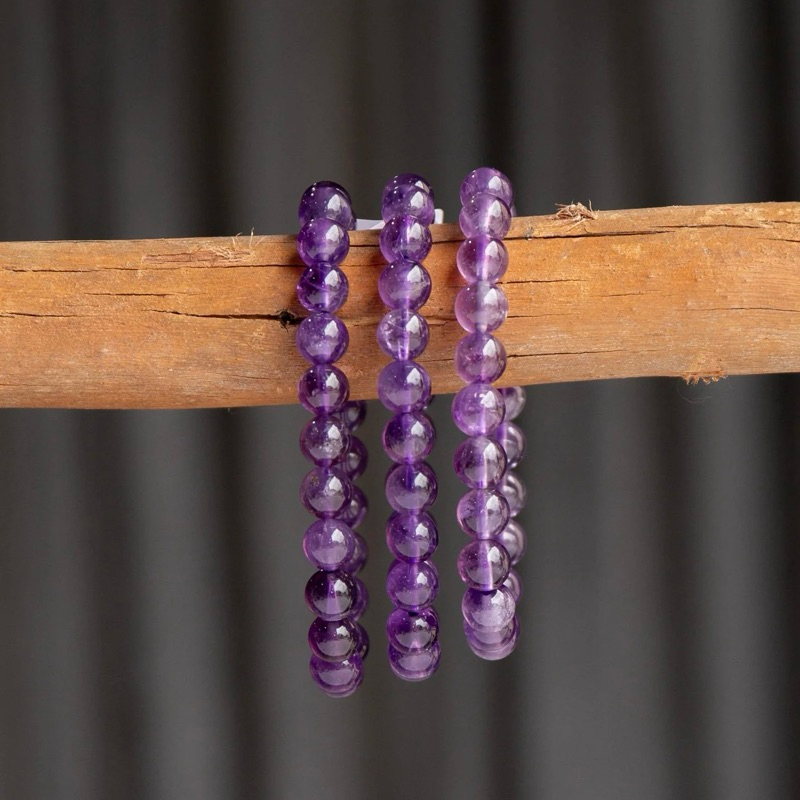 Amethyst Stretch Bracelet