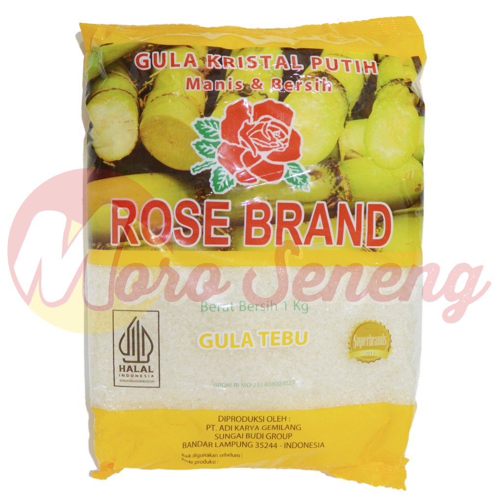 

Gula Rose Brand Kuning Tebu 1 kg Rosebrand Pasir 1kg