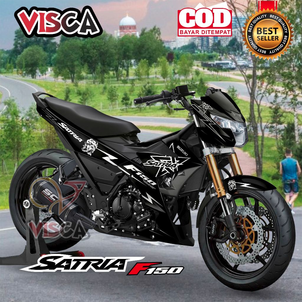 "Decal Satria Fu 150 Fi Full Body Stiker Satria Fu Fi Full Body MEDUSA