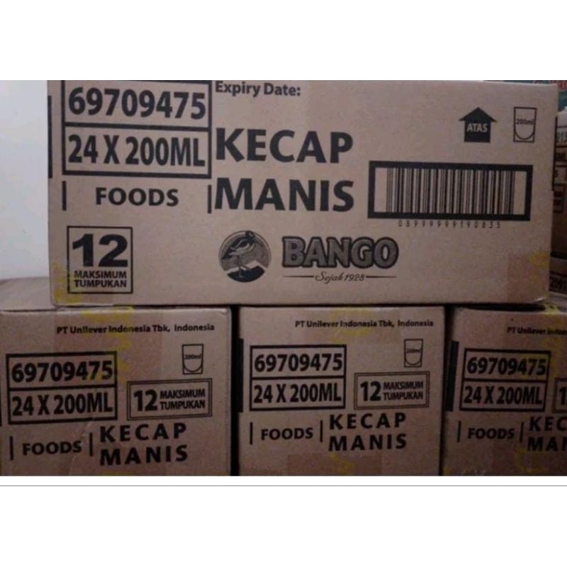 

kecap manis Bango 200ml 1ktn( 24pcs)