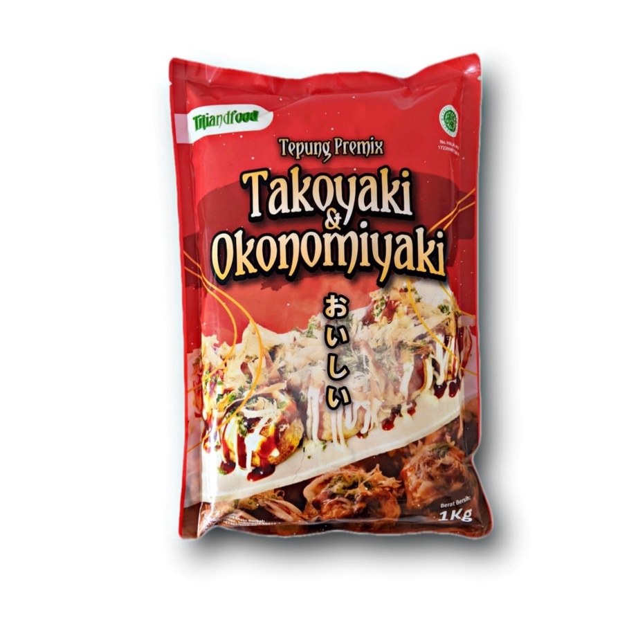 

Harga Termurah Tepung Takoyaki Premix 1 Kg tepung okonomiyaki Titiandfood