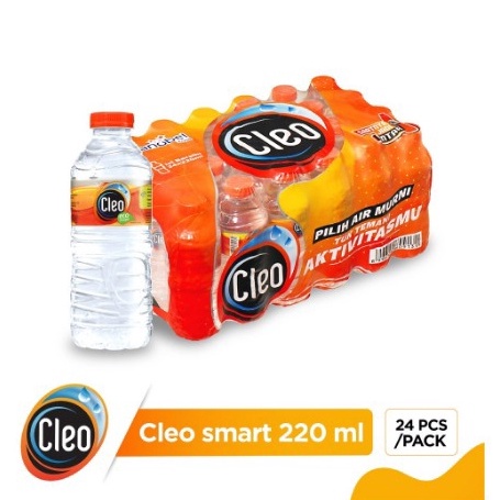 

Kode LRT451 Cleo air minum 220ml