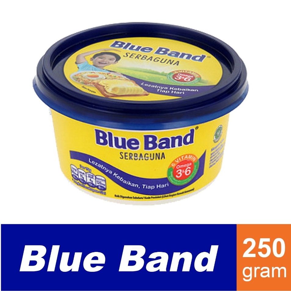 

KODE EMI641 Blue Band Cup Serbaguna 250gr Omega 3 & 6 PROMO HALAL