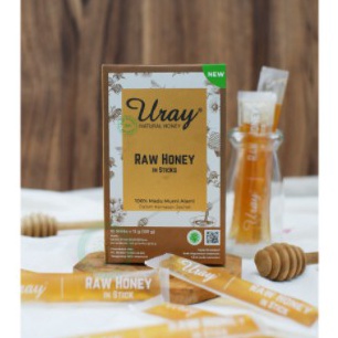 

Big Sale MADU URAY SACHET - Honey & Ginger RAW HONEY IN STICK 120GR