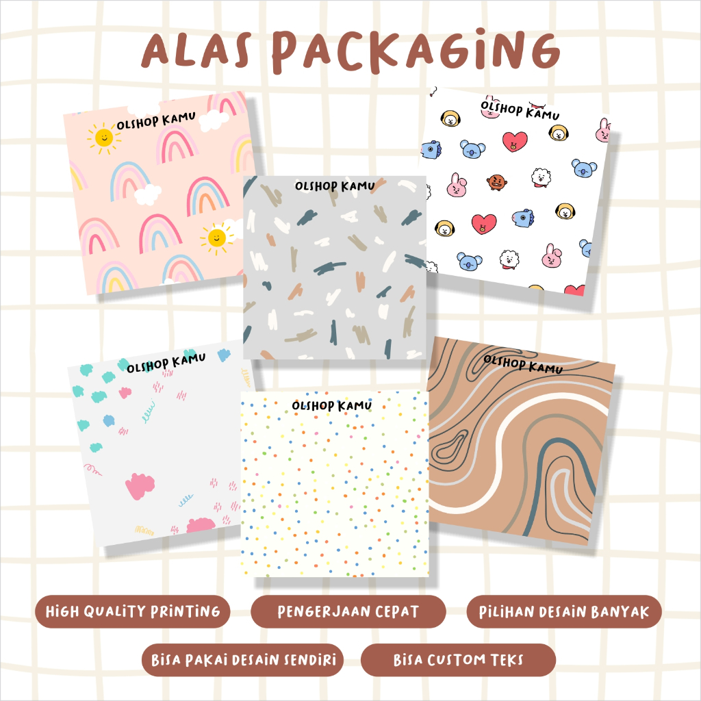 

ALAS PACKAGING KEYCHAIN AKSESORIS GELANG KALUNG
