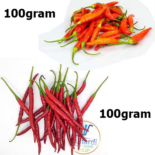 

Hot Sale CABE MERAH & RAWIT MERAH & Hijau 100GRAM