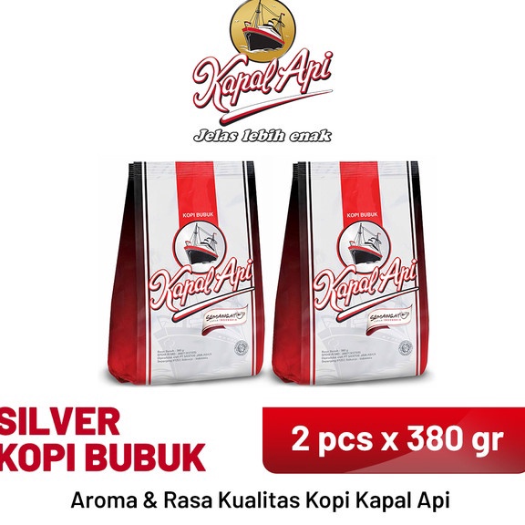 

Terlaku. KAPAL API Special Silver 2 X 380 gr