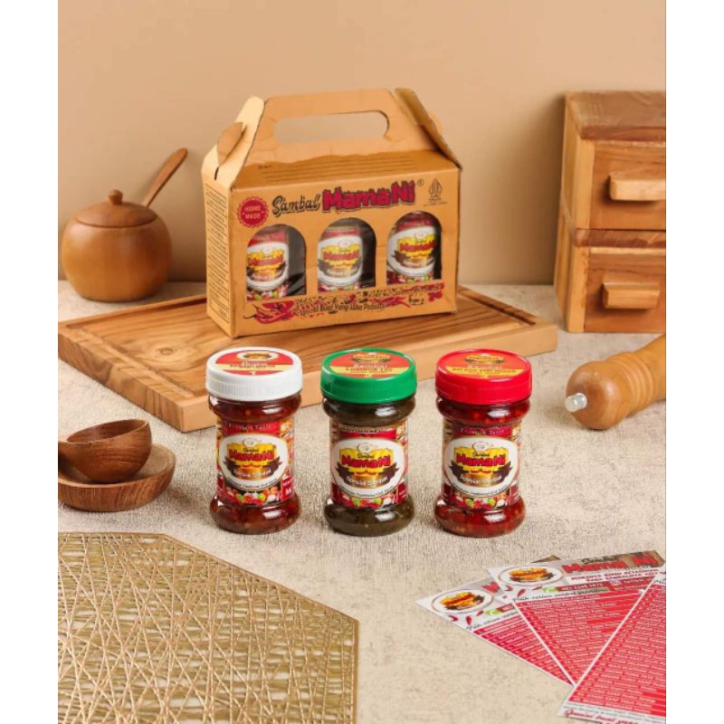 

Sambal Mama Ni Paket Ekonomis Isi 3 mix varian
