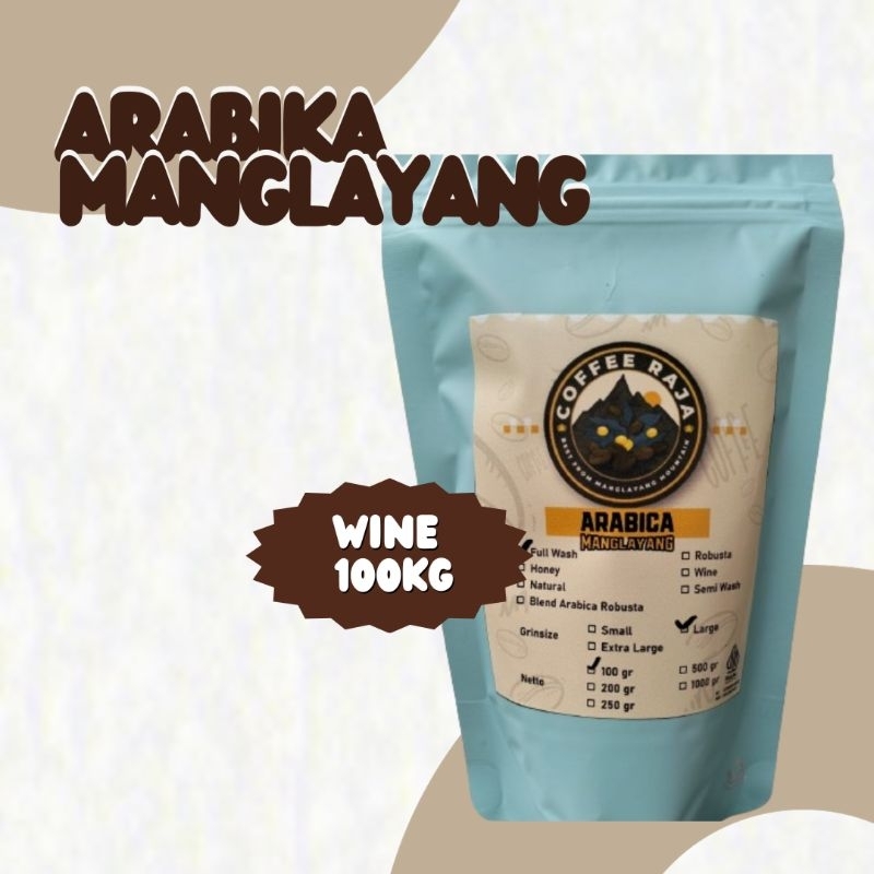 

Kopi Arabika Manglayang Wine kopi Manglayang Asli Kopi seduh kopi gilling