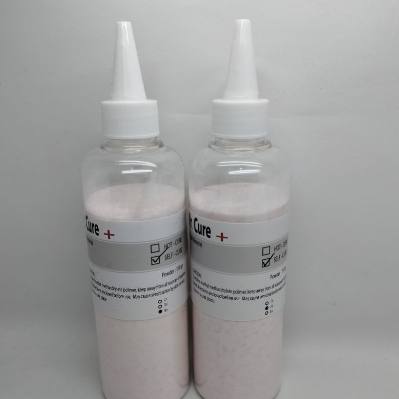 Powder acrylic gusi palsu gigi  MR.CURE 150gr self cure SC