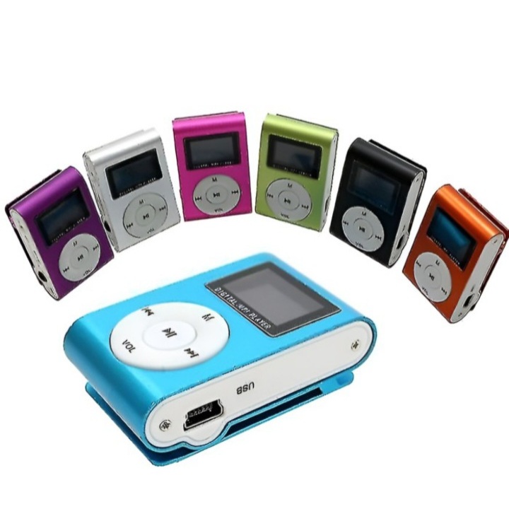 Mp3 Shuffle LCD Display - Pemutar Musik dengan layar - Mp3 Player Music Mini