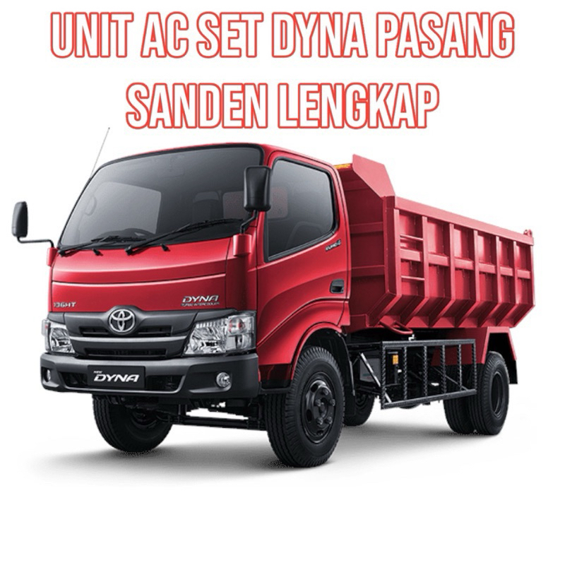 Unit Ac Dyna Pasang Sanden Lengkap tinggal Pasang unit Ac Truk (Baru/new)