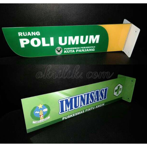 

✯ Papan nama ruang tempel (model T) Readystock ⌒)人